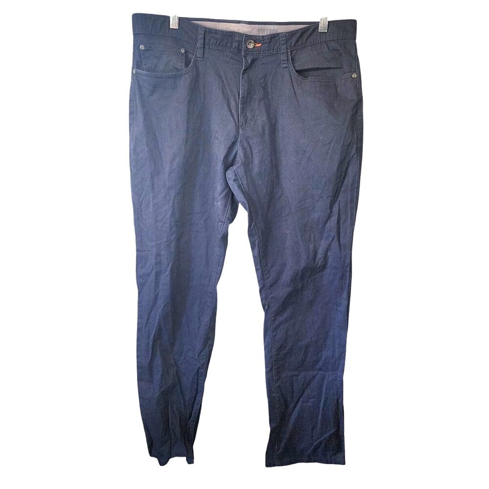 Weatherproof Vintage Blue Straight Fit Pants Size 36X32